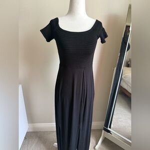 Express Black Off-Shoulder Dress